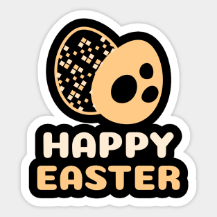 Happy easter Sticker